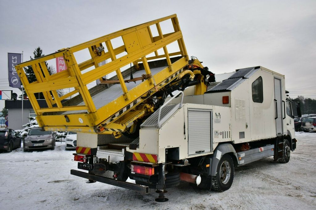 Грузовик с подъемником Mercedes-Benz ATEGO 1323 PK 8000T RAIL Platform: фото 6