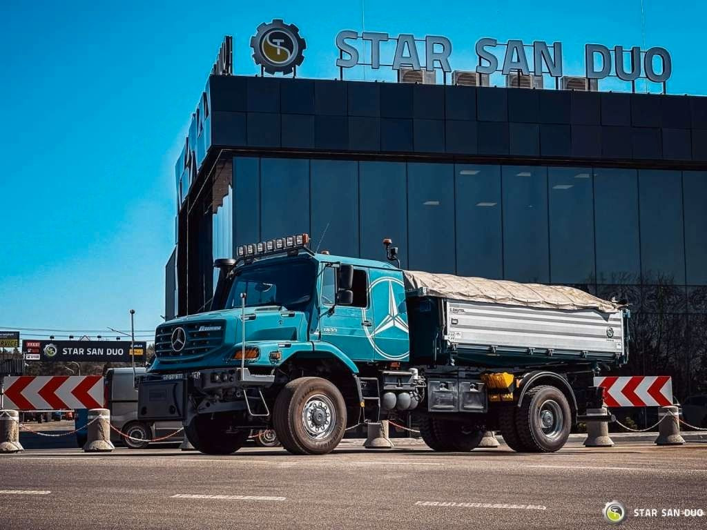 Mercedes-Benz Zetros 1833 4x4 Kipper Camper Chassis - Грузовик-шасси: фото 1 Mercedes-Benz Zetros 1833 4x4 Kipper Camper Chassis - Грузовик-шасси: фото 1