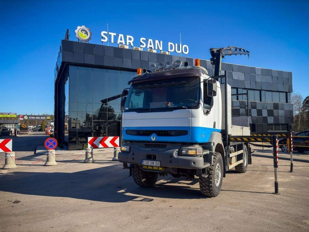 Новый Автоманипулятор, Грузовик бортовой/ Платформа Renault KERAX 270 4x4 PALFINGER PK 16502 CRANE WINCH: фото 8 Новый Автоманипулятор, Грузовик бортовой/ Платформа Renault KERAX 270 4x4 PALFINGER PK 16502 CRANE WINCH: фото 8