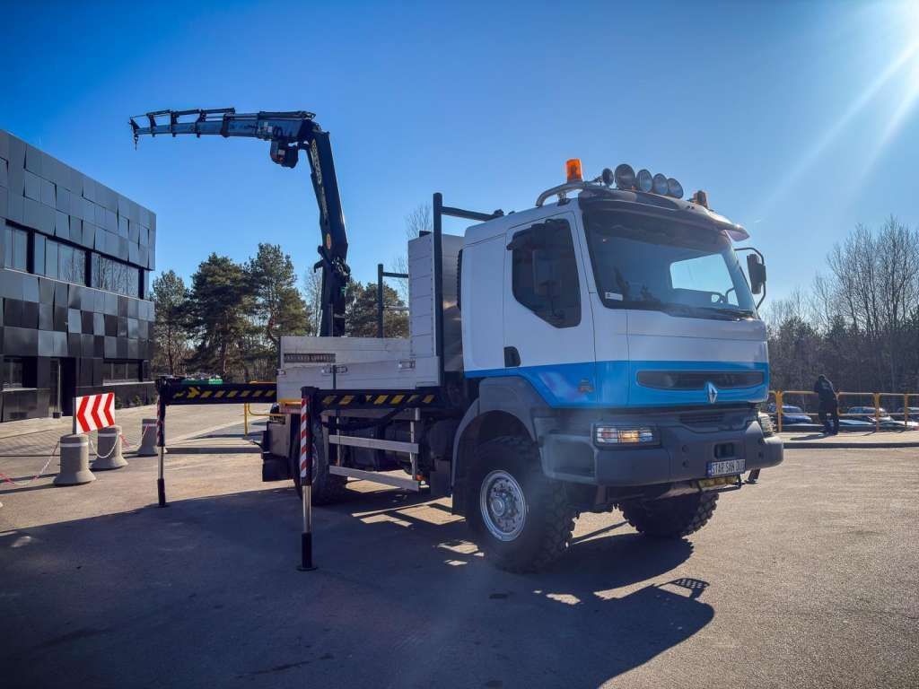 Новый Автоманипулятор, Грузовик бортовой/ Платформа Renault KERAX 270 4x4 PALFINGER PK 16502 CRANE WINCH: фото 18 Новый Автоманипулятор, Грузовик бортовой/ Платформа Renault KERAX 270 4x4 PALFINGER PK 16502 CRANE WINCH: фото 18