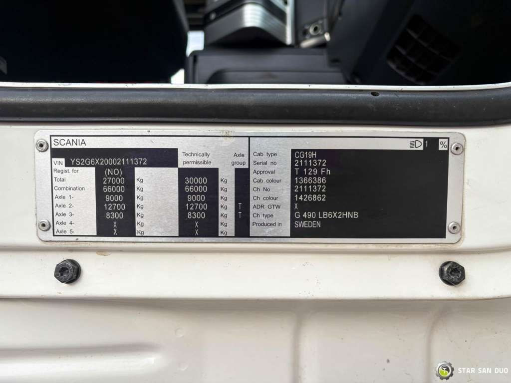 Автоманипулятор Scania G490 6x2 Palfinger PK 53002 SH Fly Jib Basket: фото 27 Автоманипулятор Scania G490 6x2 Palfinger PK 53002 SH Fly Jib Basket: фото 27