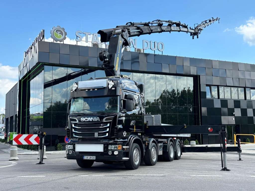 Scania R560 8x2 PALFINGER PK 92002 SH Fly Jib Winch 5t - Автоманипулятор: фото 1 Scania R560 8x2 PALFINGER PK 92002 SH Fly Jib Winch 5t - Автоманипулятор: фото 1