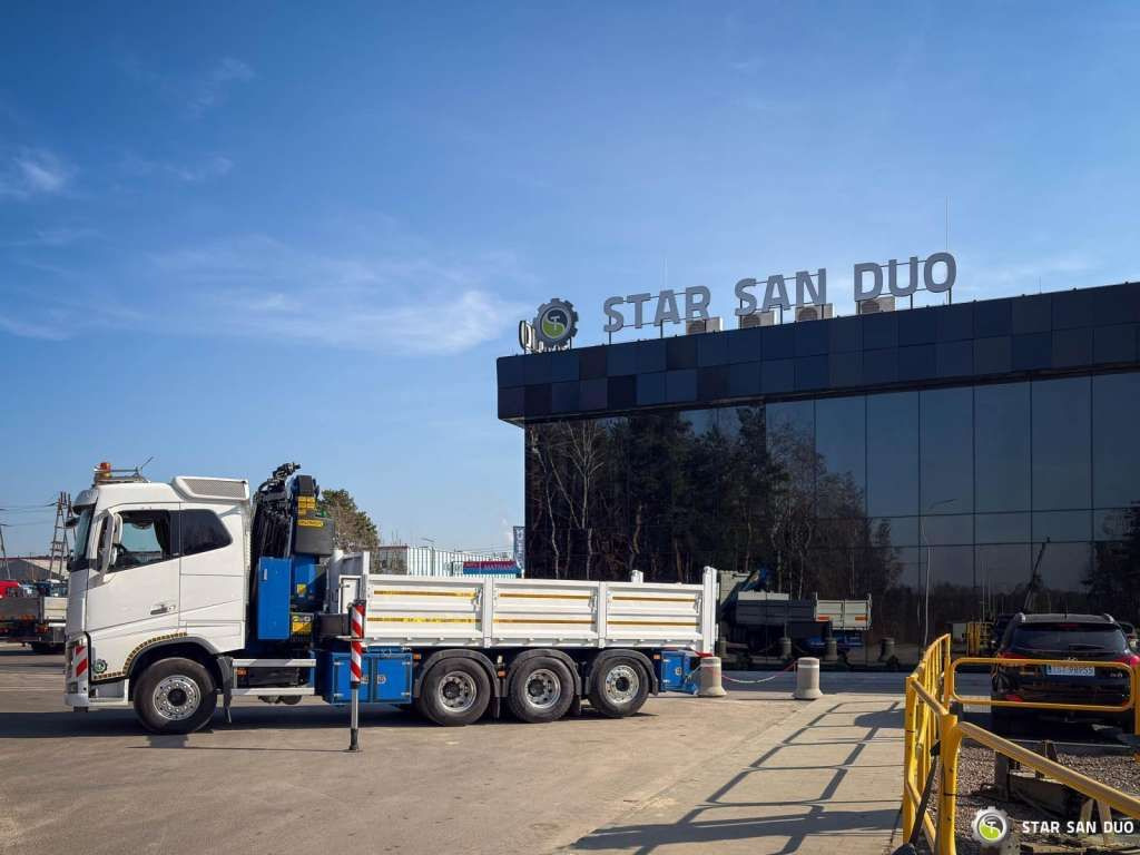 Volvo  FH 16.550 8x4 Palfinger PK 34002-SH Crane Kippe в лизинг Volvo  FH 16.550 8x4 Palfinger PK 34002-SH Crane Kippe: фото 8