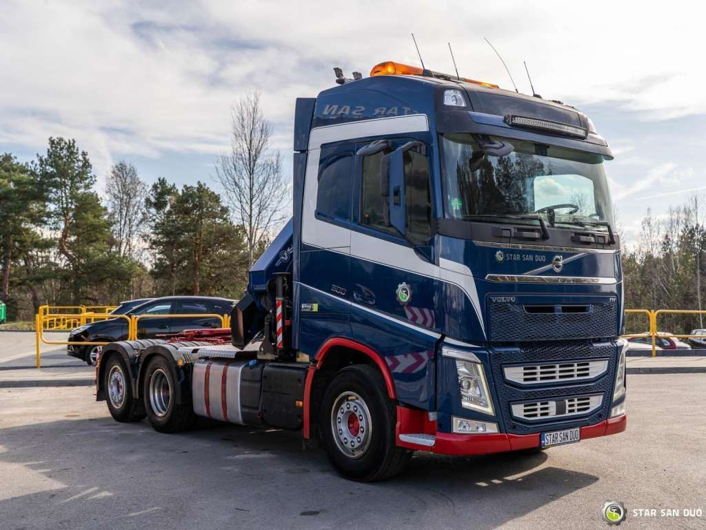 Новый Автоманипулятор, Тягач Volvo  FH 500 6x2 HMF 3220-K5 HDS Crane Euro 6: фото 10