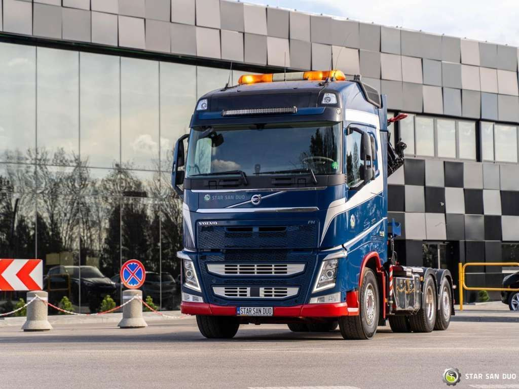 Новый Автоманипулятор, Тягач Volvo  FH 500 6x2 HMF 3220-K5 HDS Crane Euro 6: фото 5