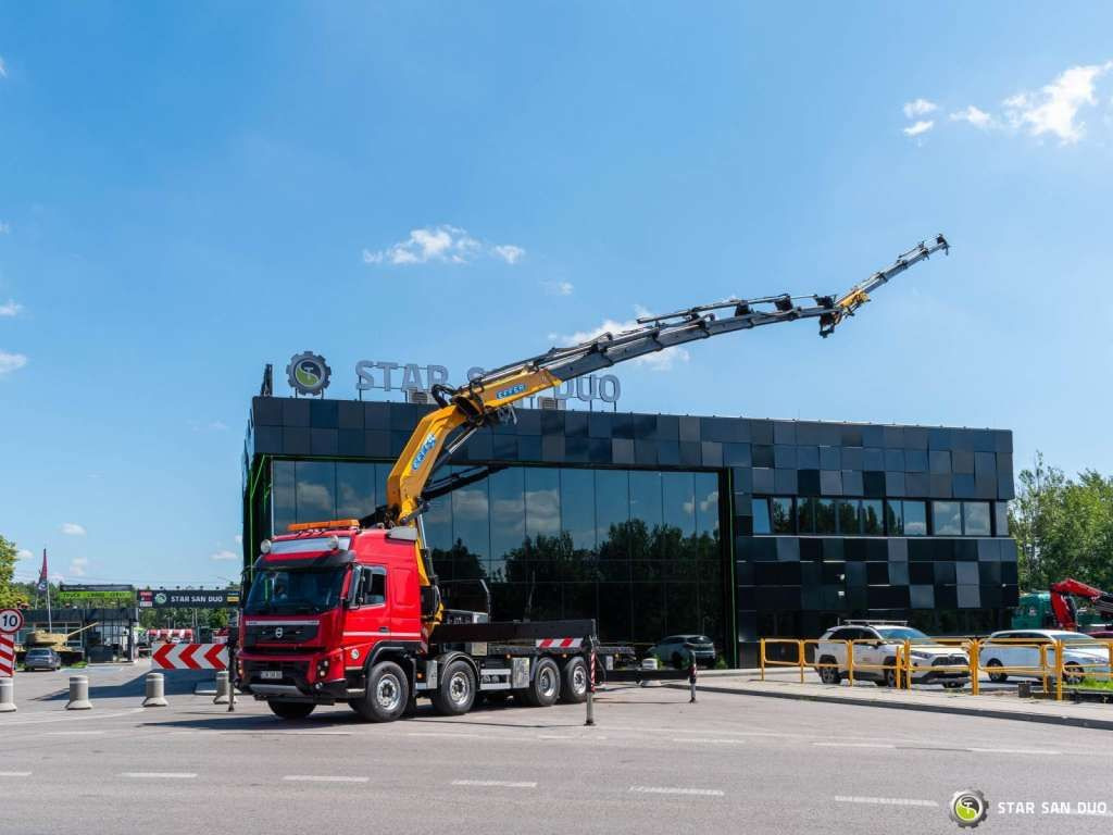Volvo FMX 500 8x2 Effer 585 Fly Jib Winch Crane Kran - Автоманипулятор: фото 2 Volvo FMX 500 8x2 Effer 585 Fly Jib Winch Crane Kran - Автоманипулятор: фото 2