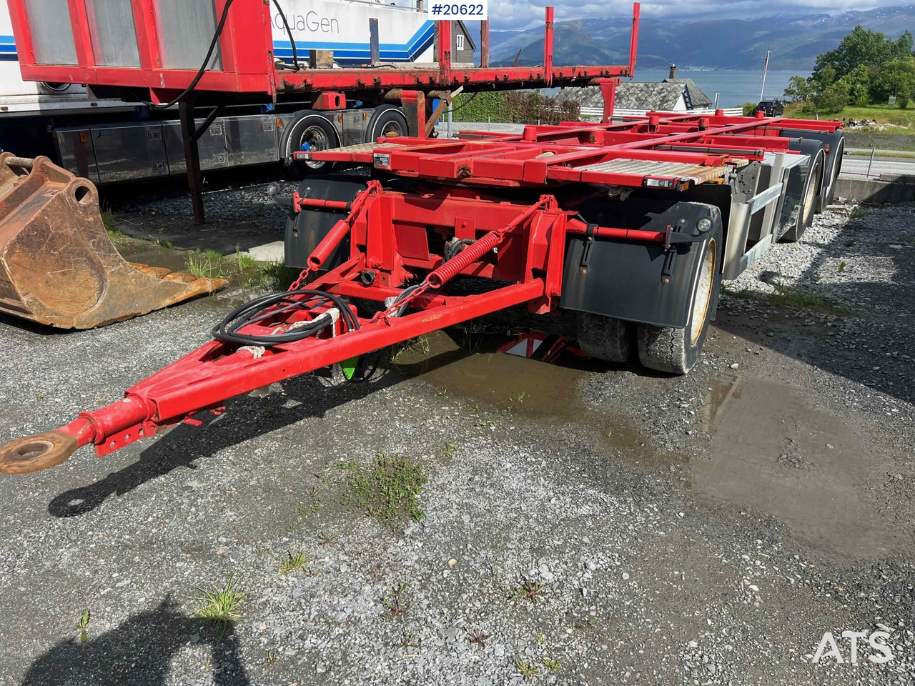 Ackermann Container 3 akslet - Прицеп-контейнеровоз/ Сменный кузов: фото 1 Ackermann Container 3 akslet - Прицеп-контейнеровоз/ Сменный кузов: фото 1