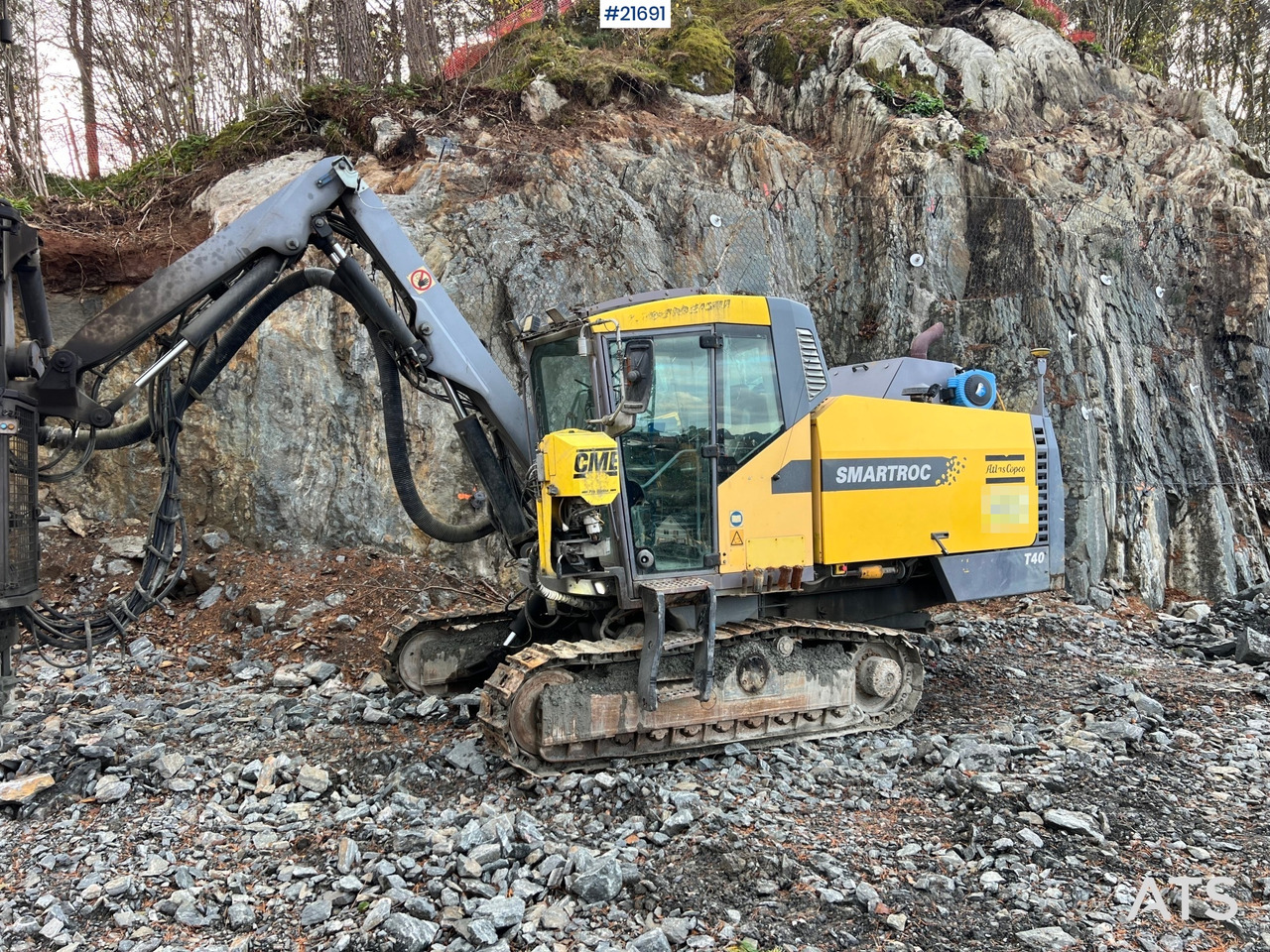 Atlas Copco Flexiroc T40-11 borerigg m/2540 hammer,CME sliper og gps - Буровая машина: фото 3 Atlas Copco Flexiroc T40-11 borerigg m/2540 hammer,CME sliper og gps - Буровая машина: фото 3