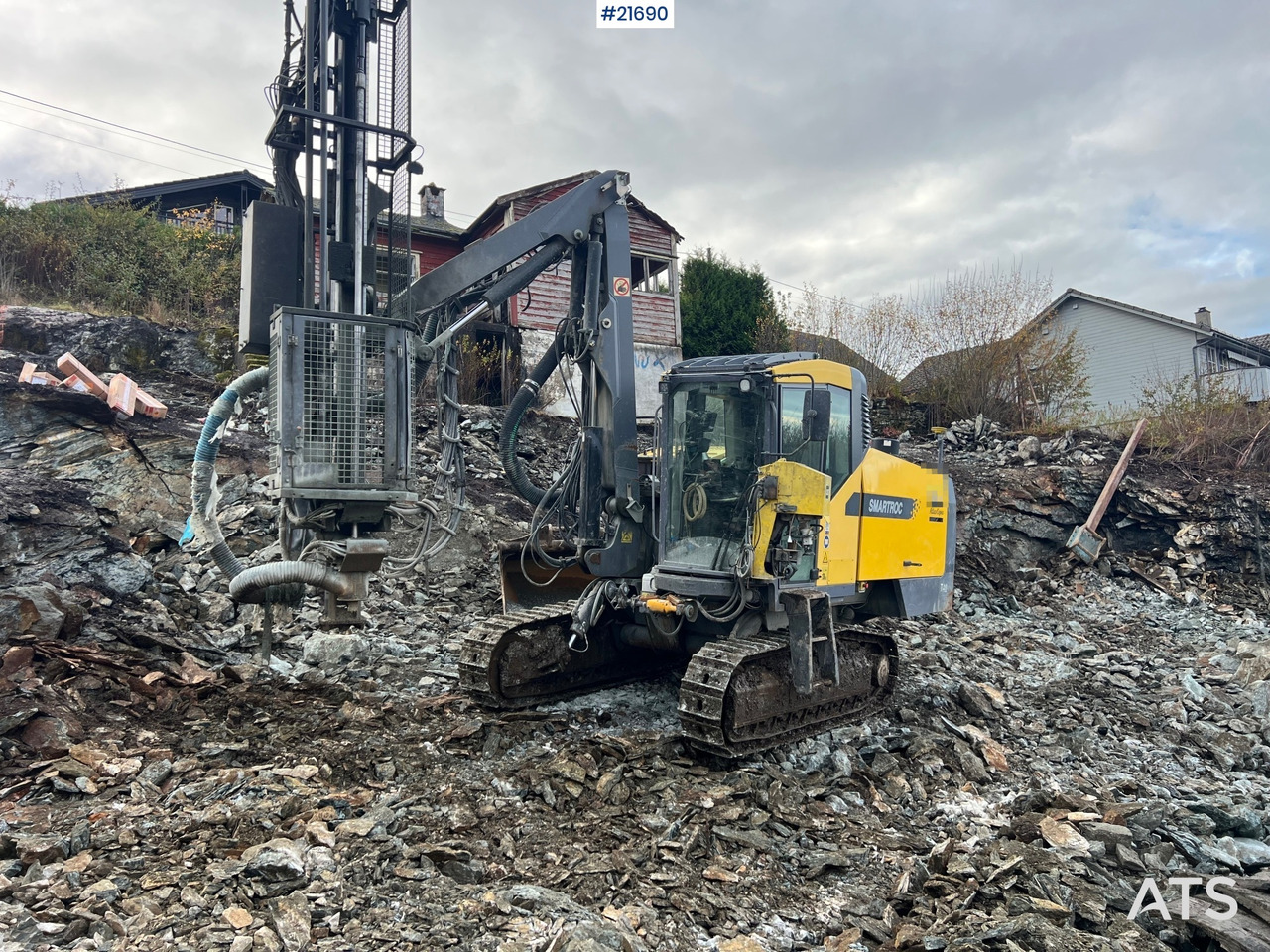 Atlas Copco smartroc T40-11 Borerigg m/ 2560 hammer, CME sliper og Leica gps - Буровая машина: фото 1 Atlas Copco smartroc T40-11 Borerigg m/ 2560 hammer, CME sliper og Leica gps - Буровая машина: фото 1