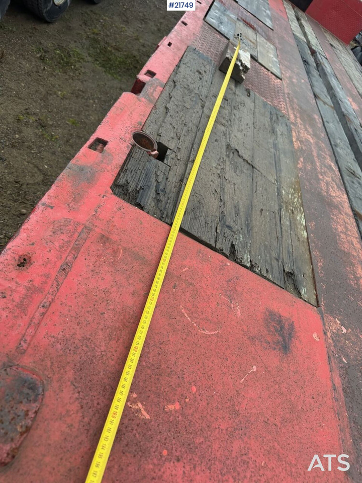 Damm 3SD335 3 akslet maskintralle - Низкорамный полуприцеп: фото 4 Damm 3SD335 3 akslet maskintralle - Низкорамный полуприцеп: фото 4