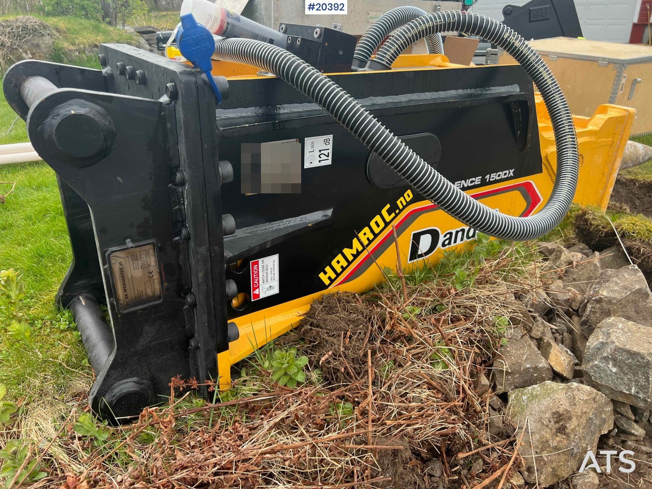 Danda D&A150DX pigg hammer (1231 kg ) m/ s60 feste - Гидромолот: фото 4 Danda D&A150DX pigg hammer (1231 kg ) m/ s60 feste - Гидромолот: фото 4