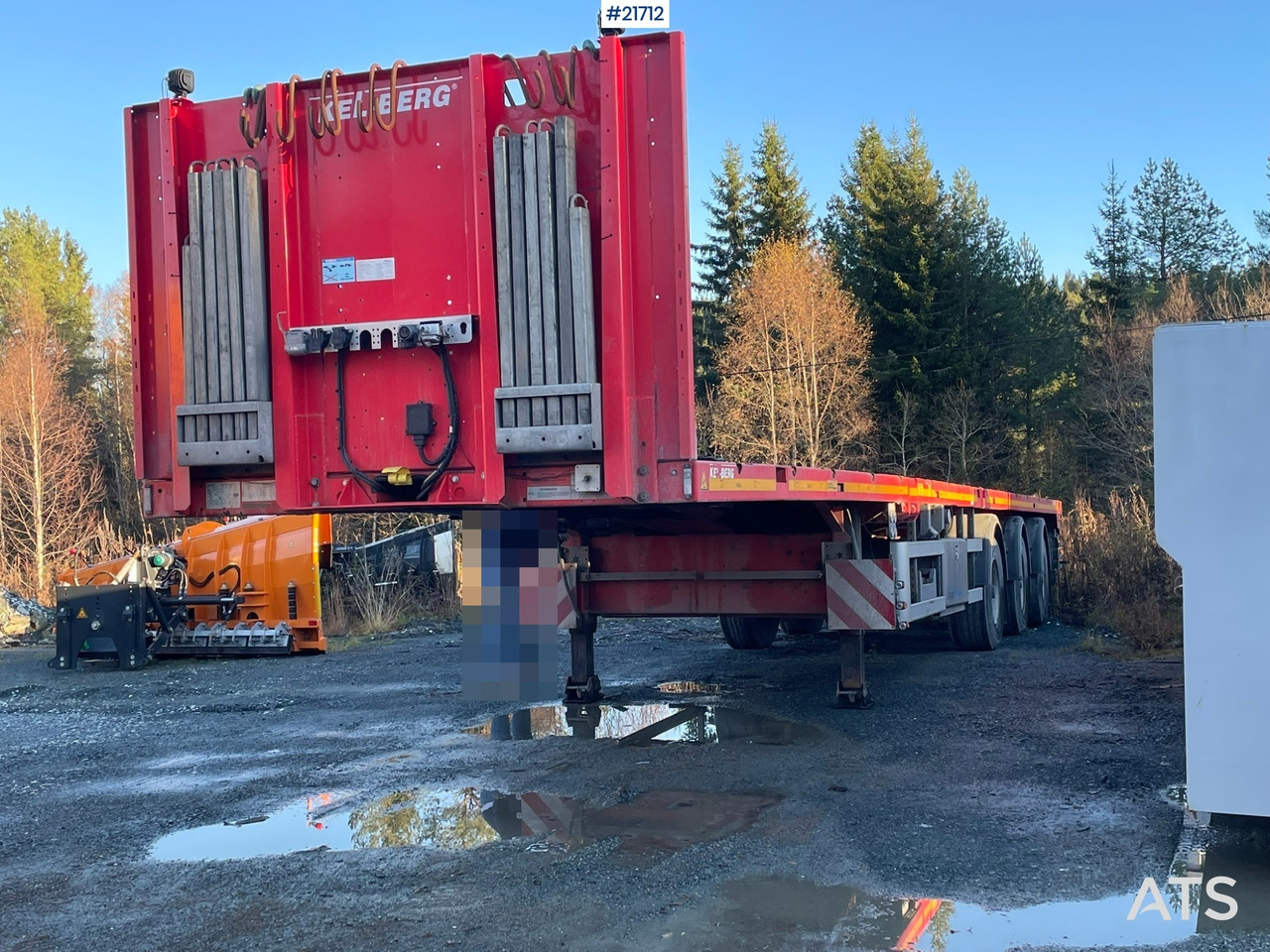 Doll P3H-Z18 Rettsemi med uttrekk - Полуприцеп бортовой/ Платформа: фото 2 Doll P3H-Z18 Rettsemi med uttrekk - Полуприцеп бортовой/ Платформа: фото 2