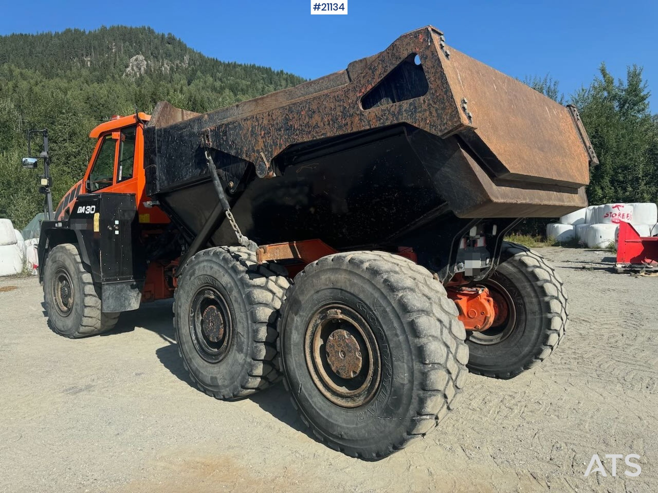 Doosan DA 30 Dumper - Сочленённый самосвал: фото 3 Doosan DA 30 Dumper - Сочленённый самосвал: фото 3