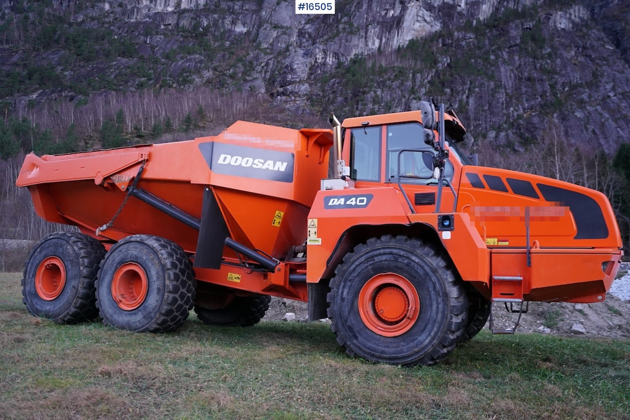 Doosan DA40 - Внедорожный самосвал: фото 2 Doosan DA40 - Внедорожный самосвал: фото 2