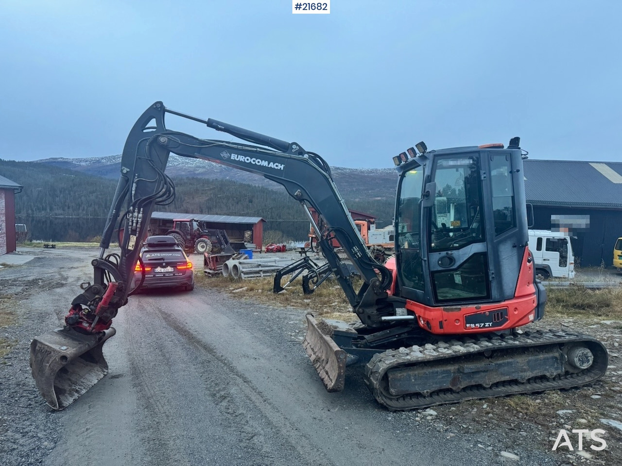 Euromach Eurocomach ES57 Beltegraver m/ Rototilt og 2 skuffer. 1920 timer. - Гусеничный экскаватор: фото 2 Euromach Eurocomach ES57 Beltegraver m/ Rototilt og 2 skuffer. 1920 timer. - Гусеничный экскаватор: фото 2