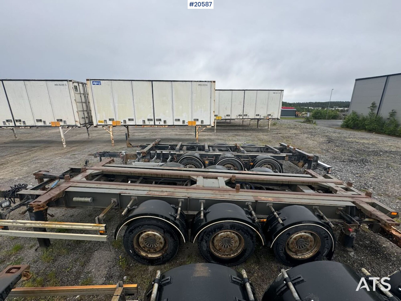 F.A.G containerkjerre - Прицеп-контейнеровоз/ Сменный кузов: фото 2 F.A.G containerkjerre - Прицеп-контейнеровоз/ Сменный кузов: фото 2