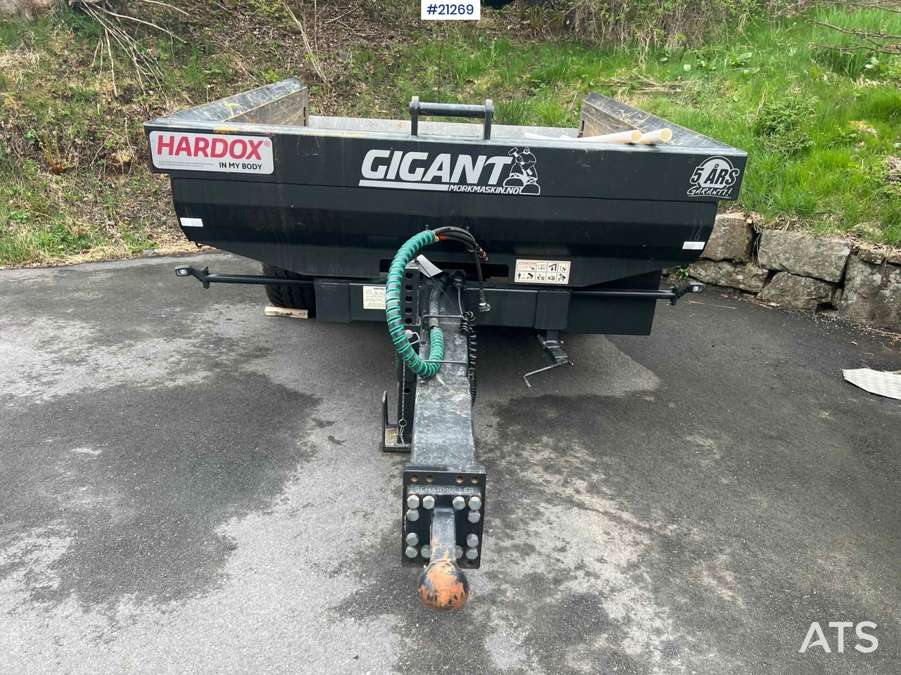 Gigant Hjulmaskin Henger - Прицеп для спецтехники: фото 3 Gigant Hjulmaskin Henger - Прицеп для спецтехники: фото 3