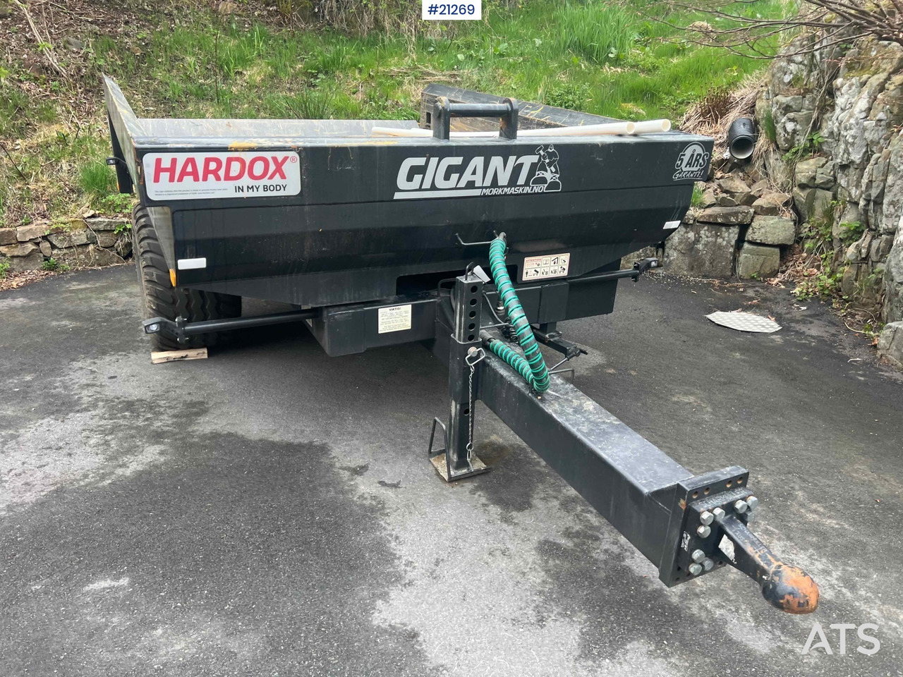 Gigant Hjulmaskin Henger - Прицеп для спецтехники: фото 2 Gigant Hjulmaskin Henger - Прицеп для спецтехники: фото 2