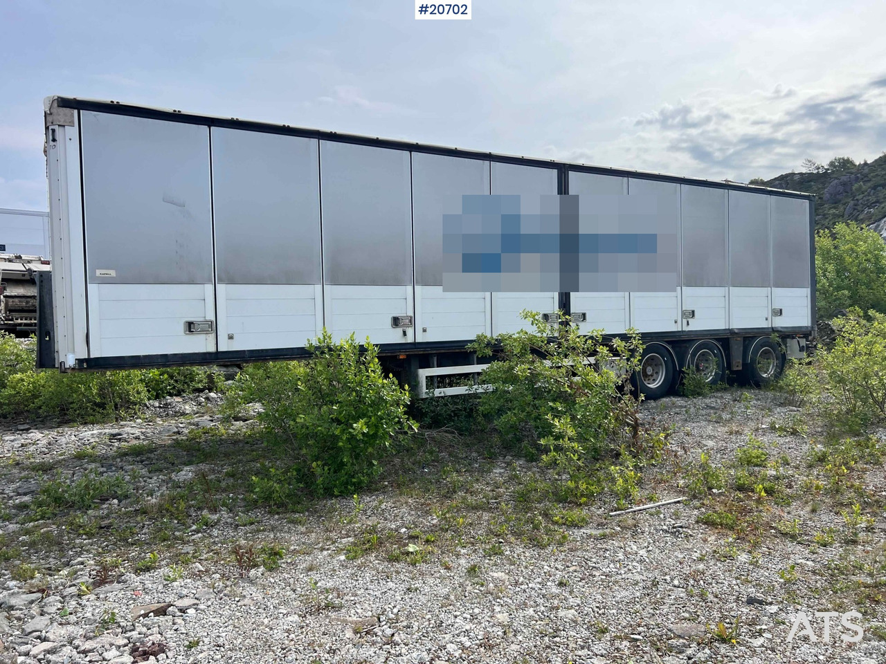 HRD 3 akslet kapelltralle rep.objekt m/ full sideåpning - Полуприцеп-фургон: фото 1 HRD 3 akslet kapelltralle rep.objekt m/ full sideåpning - Полуприцеп-фургон: фото 1