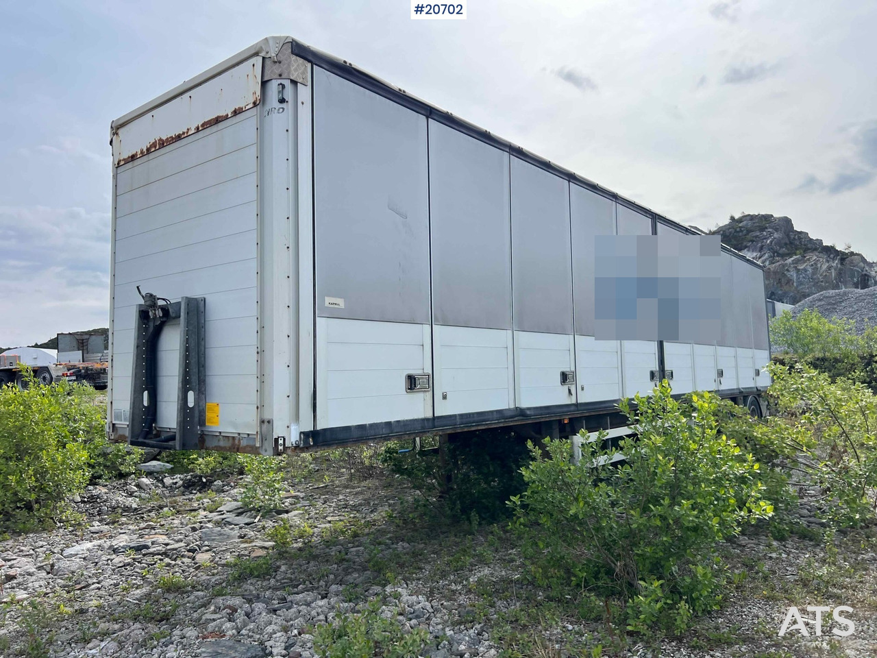 HRD 3 akslet kapelltralle rep.objekt m/ full sideåpning - Полуприцеп-фургон: фото 3 HRD 3 akslet kapelltralle rep.objekt m/ full sideåpning - Полуприцеп-фургон: фото 3