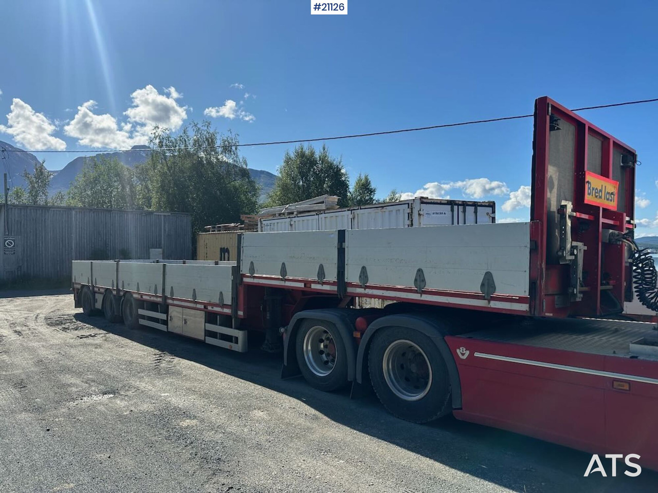 HRD jumbosemi - Полуприцеп бортовой/ Платформа: фото 1 HRD jumbosemi - Полуприцеп бортовой/ Платформа: фото 1