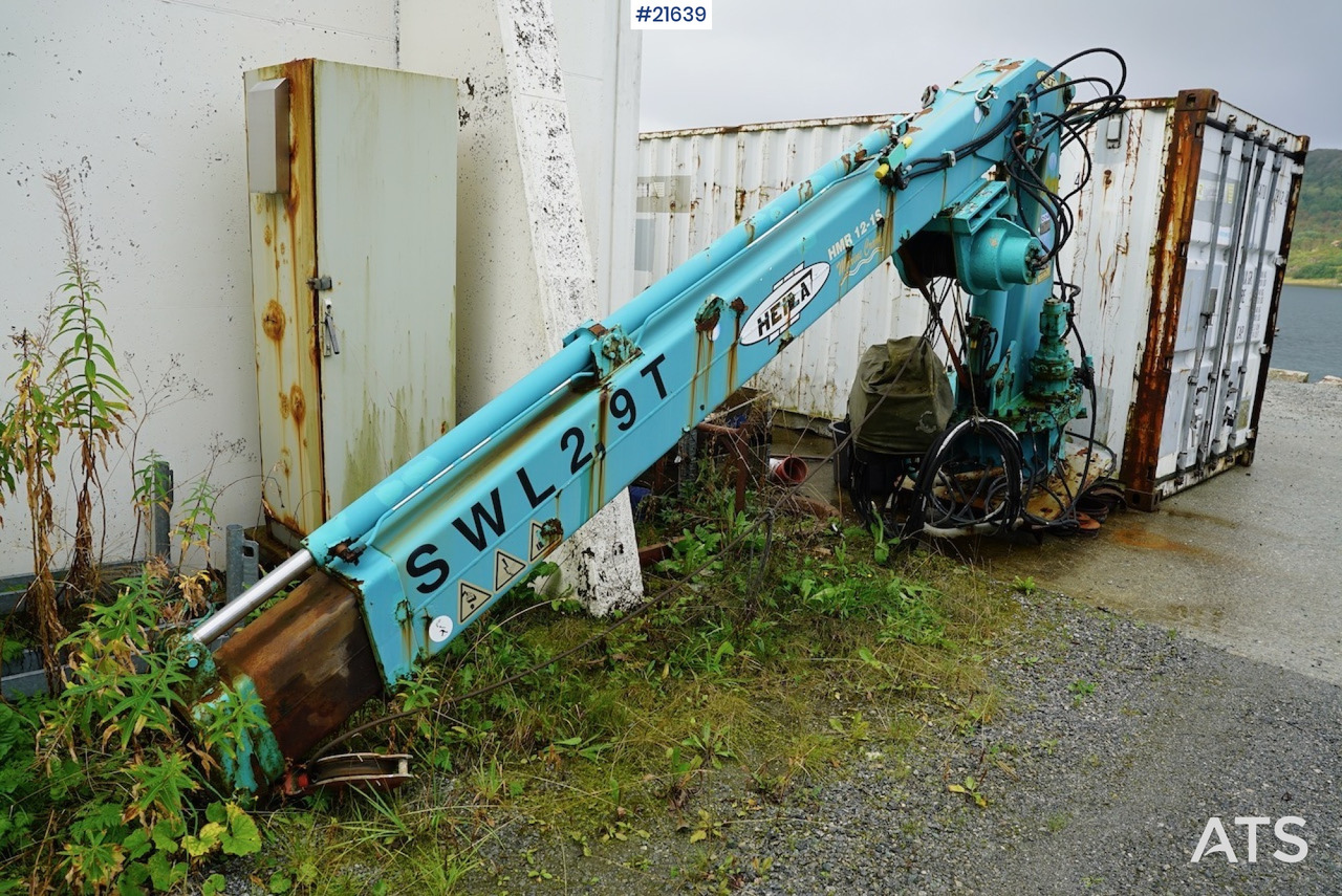 Heila Heila HMR12-1S kran med vinsj (stått på båt) - Кран-манипулятор: фото 1 Heila Heila HMR12-1S kran med vinsj (stått på båt) - Кран-манипулятор: фото 1