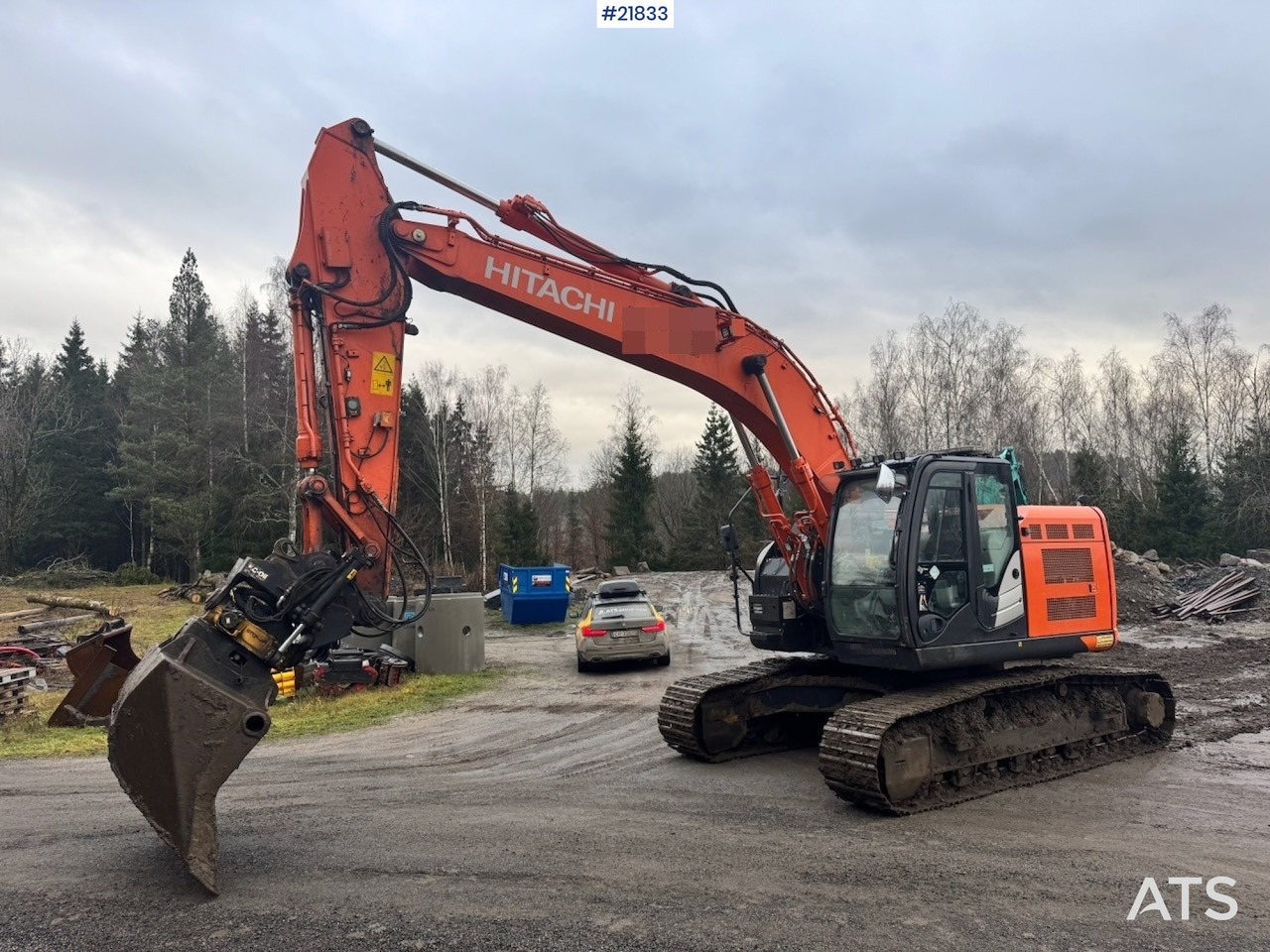 Hitachi ZX225USRLC-6 Beltegraver m/ Rototilt, 2 skuffer og Easy Dig. SE VIDEO - Гусеничный экскаватор: фото 2 Hitachi ZX225USRLC-6 Beltegraver m/ Rototilt, 2 skuffer og Easy Dig. SE VIDEO - Гусеничный экскаватор: фото 2