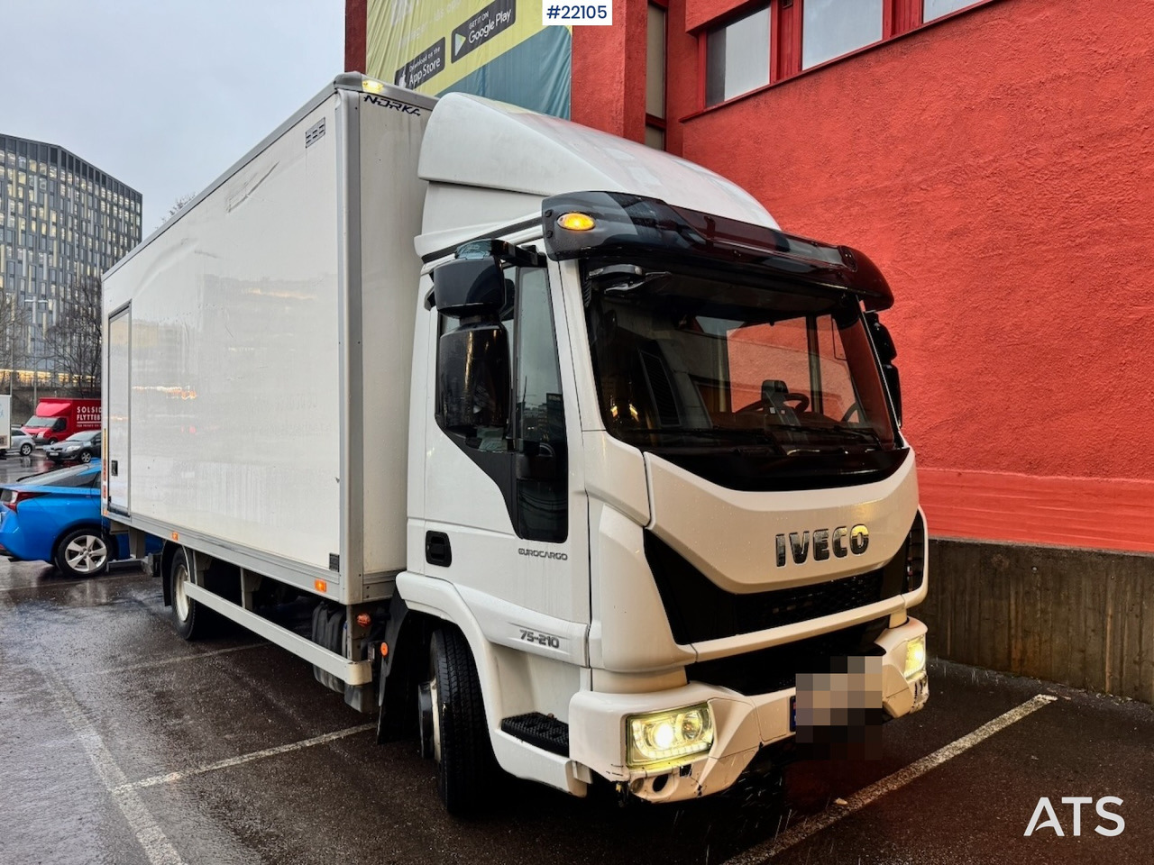 Iveco 2017 Iveco Eurocargo 75-210 Skapbil. 93 000 km! - Грузовик с закрытым кузовом: фото 3 Iveco 2017 Iveco Eurocargo 75-210 Skapbil. 93 000 km! - Грузовик с закрытым кузовом: фото 3