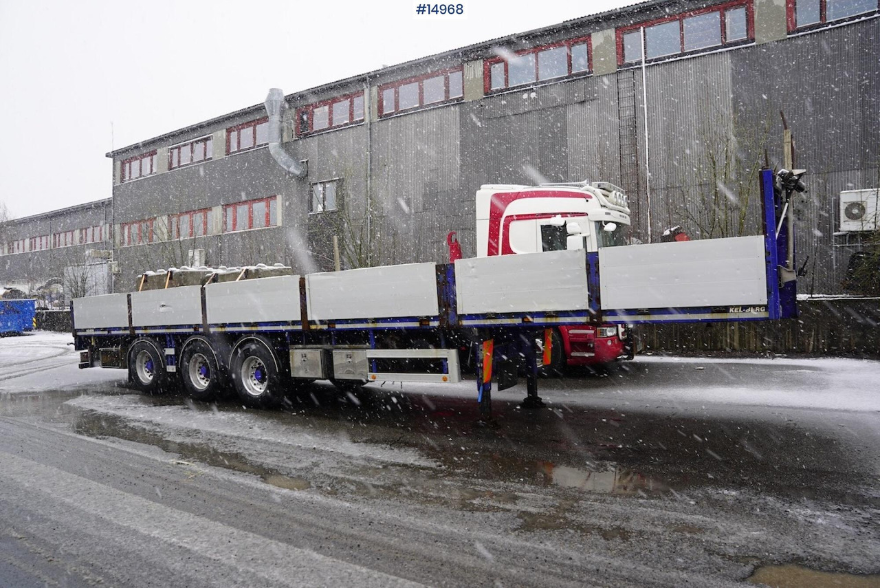 Kel-berg Rettsemi m/uttrekk - Полуприцеп бортовой/ Платформа: фото 2 Kel-berg Rettsemi m/uttrekk - Полуприцеп бортовой/ Платформа: фото 2