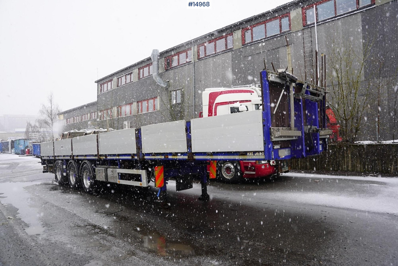 Kel-berg Rettsemi m/uttrekk - Полуприцеп бортовой/ Платформа: фото 1 Kel-berg Rettsemi m/uttrekk - Полуприцеп бортовой/ Платформа: фото 1