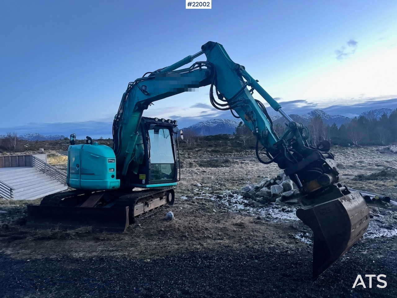 Kobelco 2016 Kobelco SK75SR Beltegraver m/ Rototilt og Pusseskuffe. - Экскаватор: фото 1 Kobelco 2016 Kobelco SK75SR Beltegraver m/ Rototilt og Pusseskuffe. - Экскаватор: фото 1