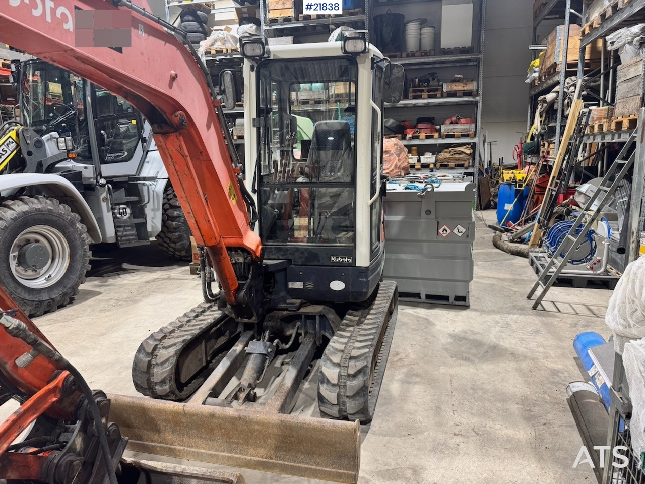 Kubota KX101-3 Minigraver m/ Skuffe og Klype. - Мини-экскаватор: фото 4 Kubota KX101-3 Minigraver m/ Skuffe og Klype. - Мини-экскаватор: фото 4
