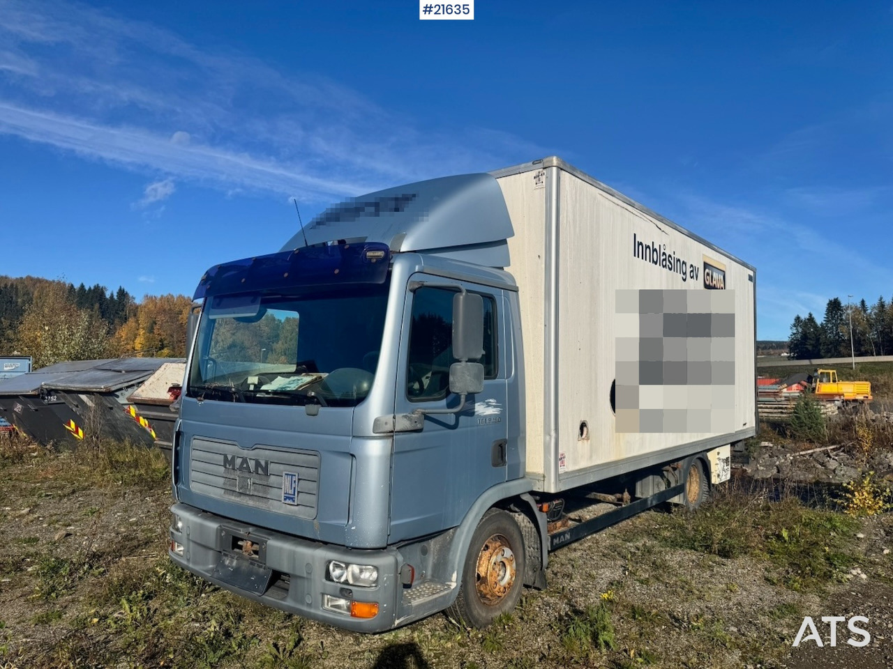 MAN MAN TGL 8.180 4x2 Skapbil - Грузовик с закрытым кузовом: фото 1 MAN MAN TGL 8.180 4x2 Skapbil - Грузовик с закрытым кузовом: фото 1