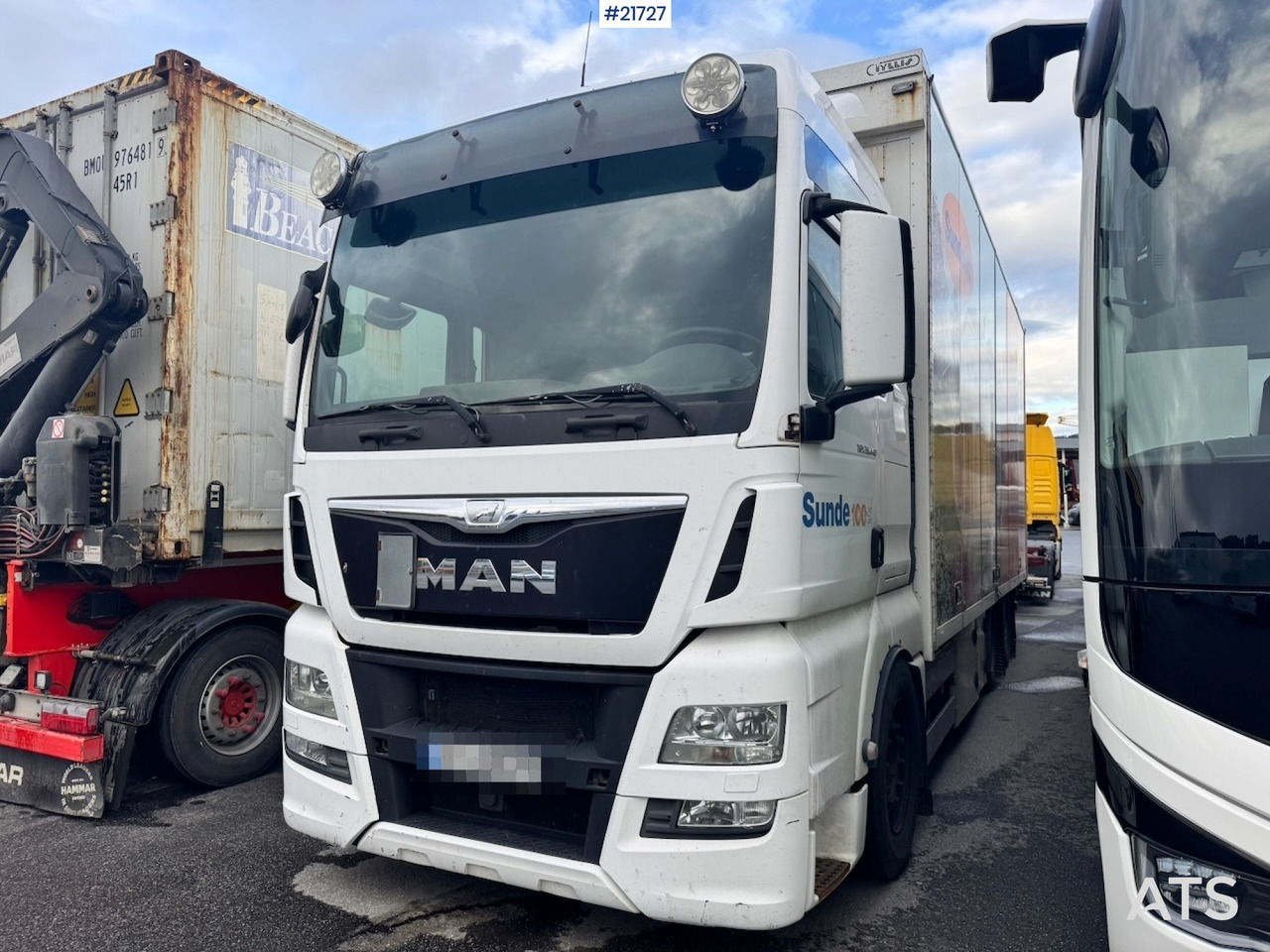 MAN MAN TGX 26.440 Skapbil m/ Full sideåpning. Rep objekt. - Грузовик с закрытым кузовом: фото 5 MAN MAN TGX 26.440 Skapbil m/ Full sideåpning. Rep objekt. - Грузовик с закрытым кузовом: фото 5