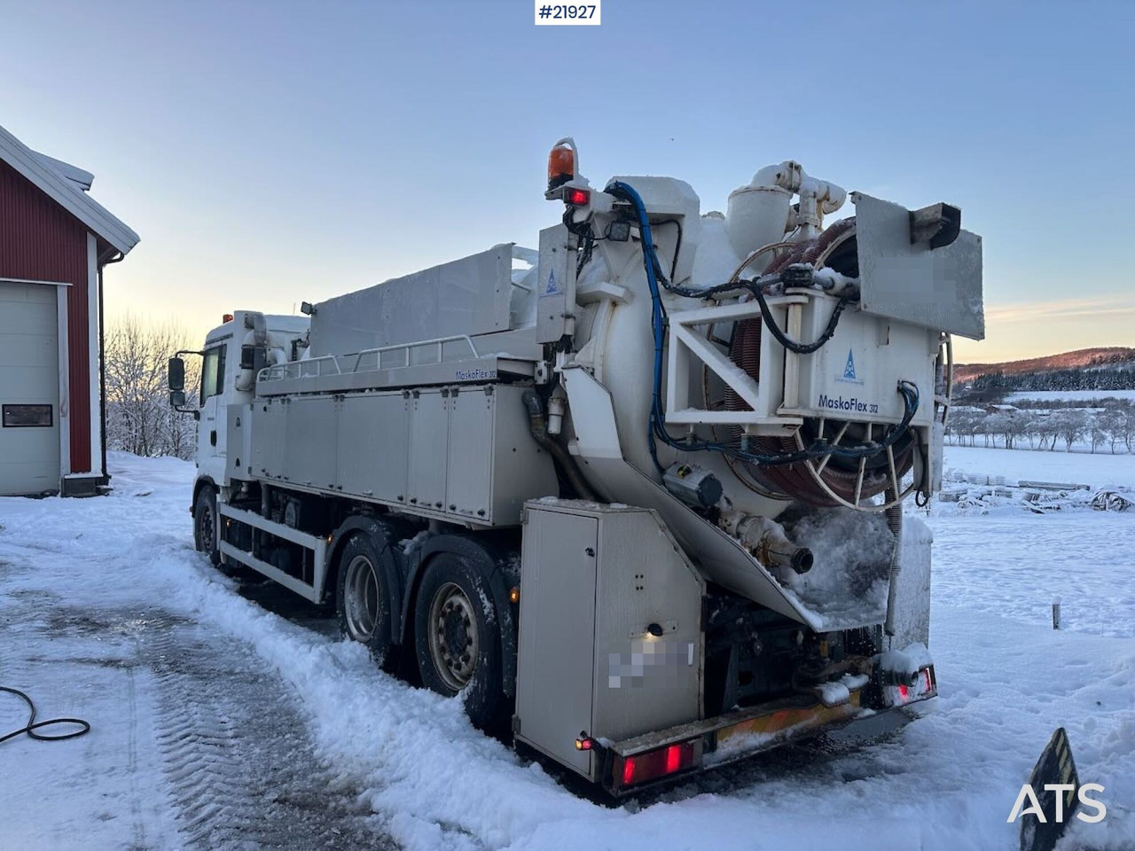 MAN TGA 26.430 6x2 sug-/spylebil m/ Maskoflex påbygg. SE VIDEO. - Ассенизатор: фото 4 MAN TGA 26.430 6x2 sug-/spylebil m/ Maskoflex påbygg. SE VIDEO. - Ассенизатор: фото 4