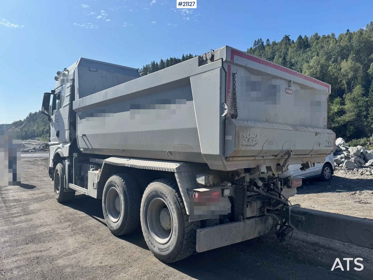 MAN TGX 33.580 - Самосвал: фото 5 MAN TGX 33.580 - Самосвал: фото 5