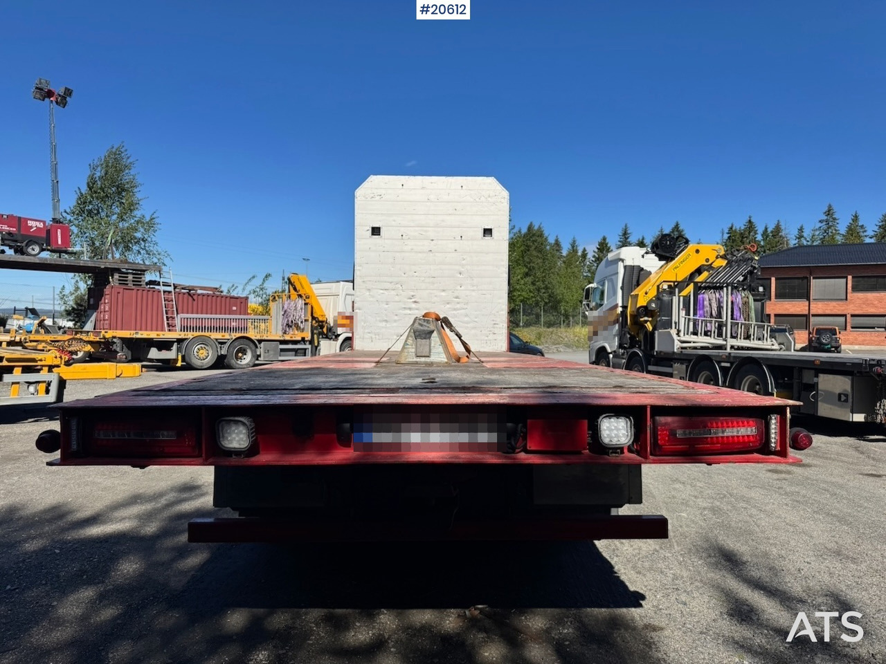 MAN TGX 580 - Грузовик бортовой/ Платформа: фото 5 MAN TGX 580 - Грузовик бортовой/ Платформа: фото 5