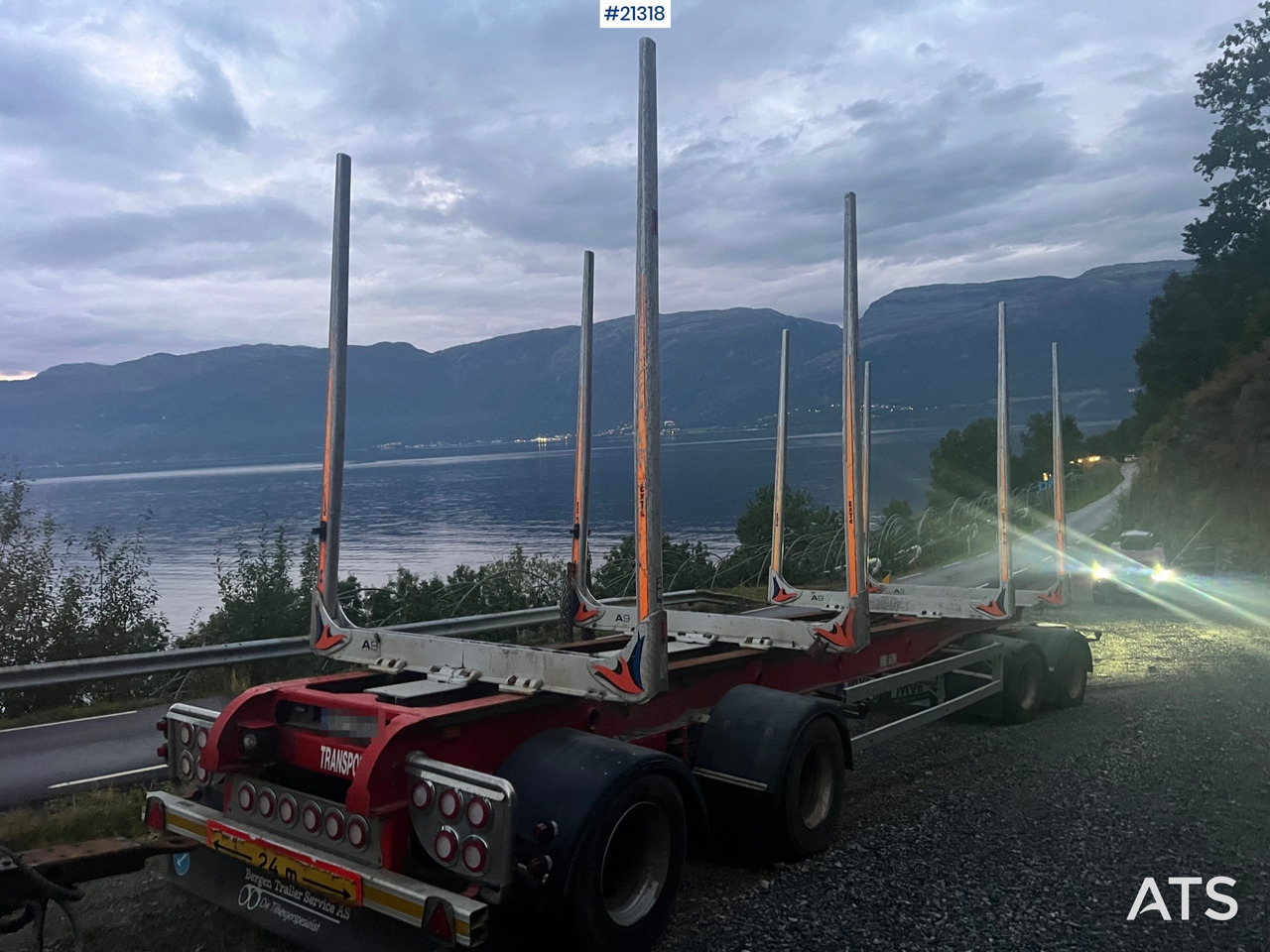 MVB10 MVB10-FLS4 4 akslet Tømmerhenger - Прицеп лесовоз: фото 5 MVB10 MVB10-FLS4 4 akslet Tømmerhenger - Прицеп лесовоз: фото 5