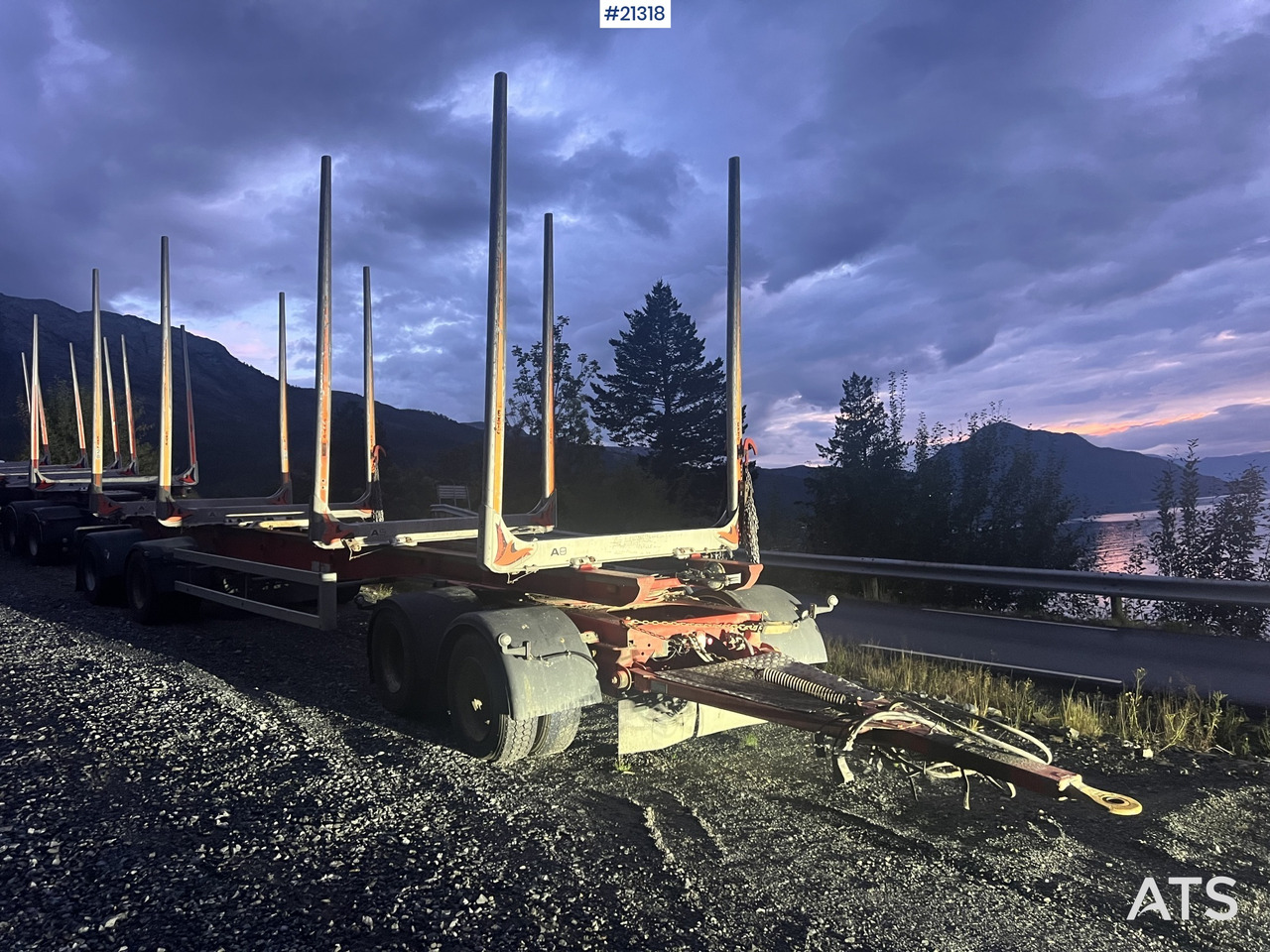 MVB10 MVB10-FLS4 4 akslet Tømmerhenger - Прицеп лесовоз: фото 1 MVB10 MVB10-FLS4 4 akslet Tømmerhenger - Прицеп лесовоз: фото 1