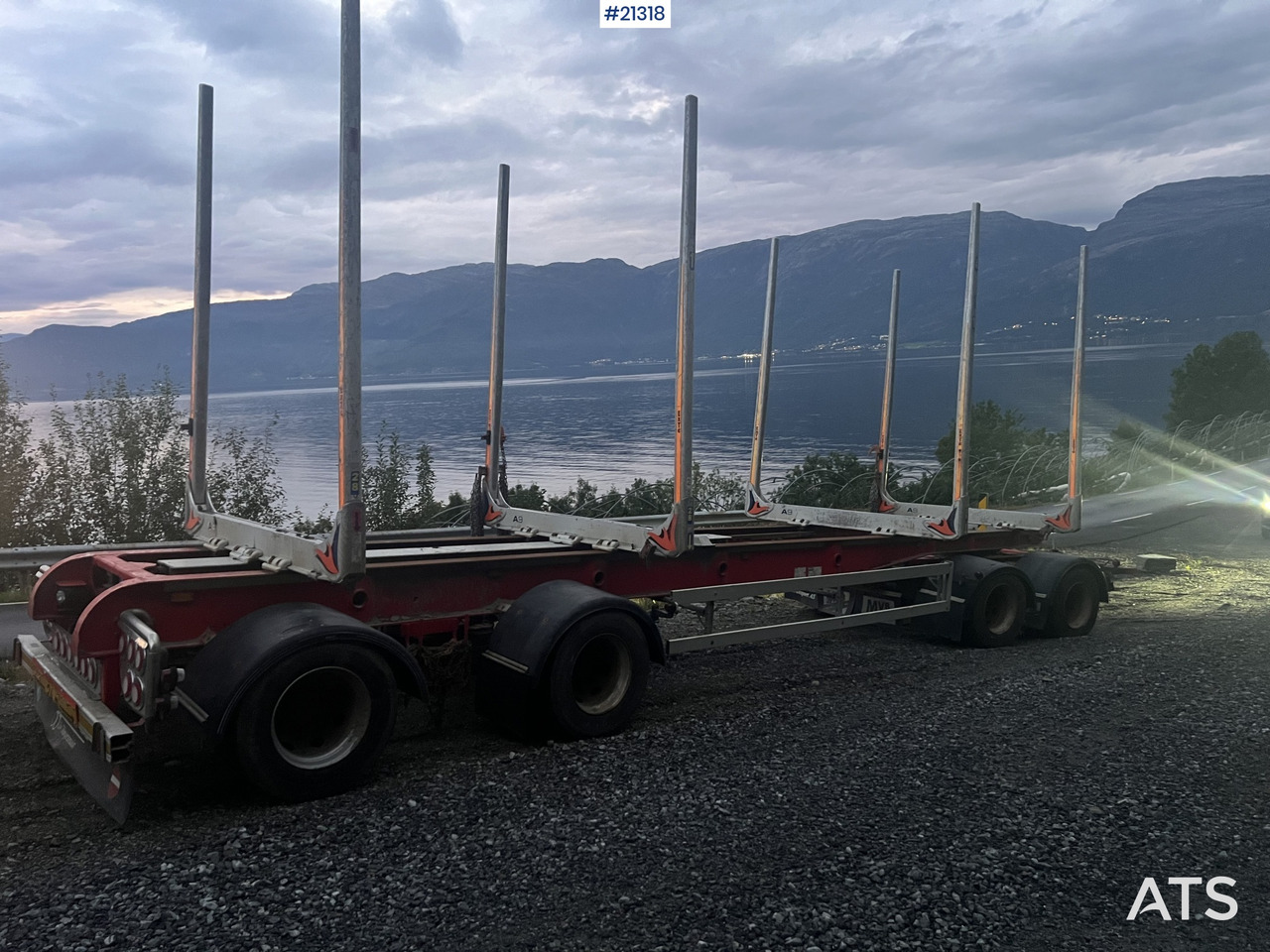 MVB10 MVB10-FLS4 4 akslet Tømmerhenger - Прицеп лесовоз: фото 3 MVB10 MVB10-FLS4 4 akslet Tømmerhenger - Прицеп лесовоз: фото 3