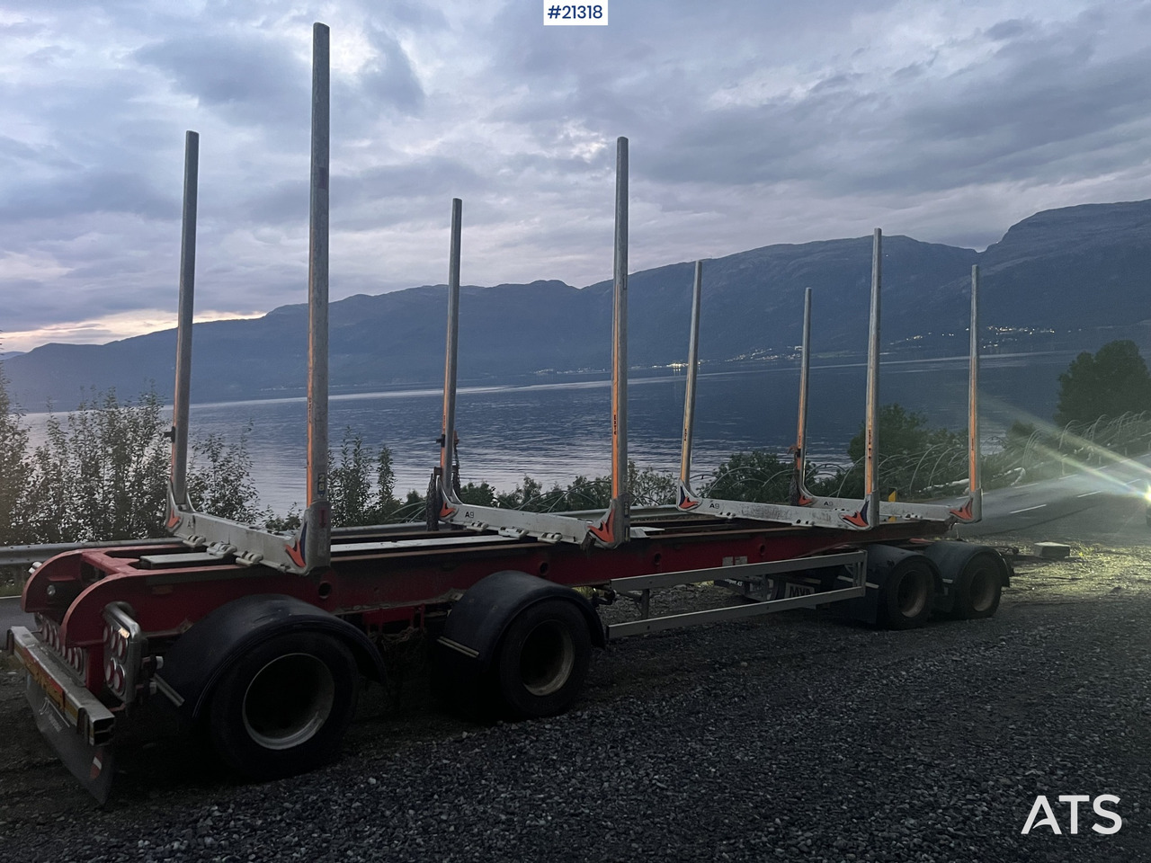 MVB10 MVB10-FLS4 4 akslet Tømmerhenger - Прицеп лесовоз: фото 4 MVB10 MVB10-FLS4 4 akslet Tømmerhenger - Прицеп лесовоз: фото 4