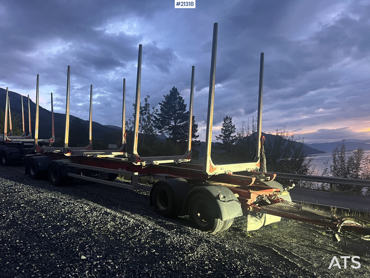 MVB10 MVB10-FLS4 4 akslet Tømmerhenger - Прицеп лесовоз: фото 2 MVB10 MVB10-FLS4 4 akslet Tømmerhenger - Прицеп лесовоз: фото 2