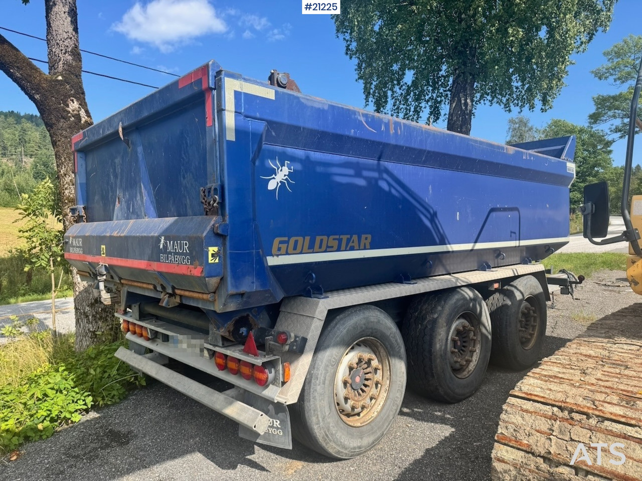 Maur 2014 Maur Trippelkjerre. - Самосвальный прицеп: фото 2 Maur 2014 Maur Trippelkjerre. - Самосвальный прицеп: фото 2