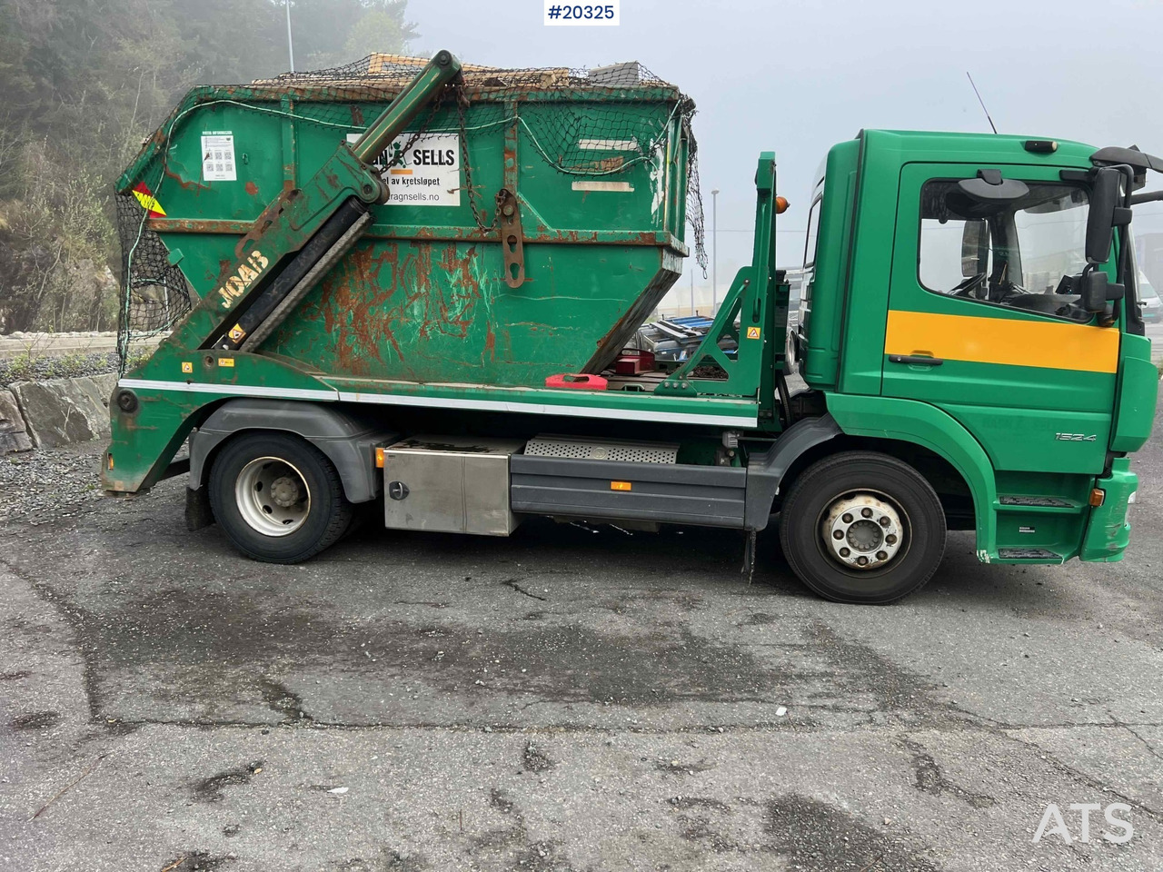 Mercedes Atego 1524 4x2 Liftdumper. SE VIDEO в лизинг Mercedes Atego 1524 4x2 Liftdumper. SE VIDEO: фото 13