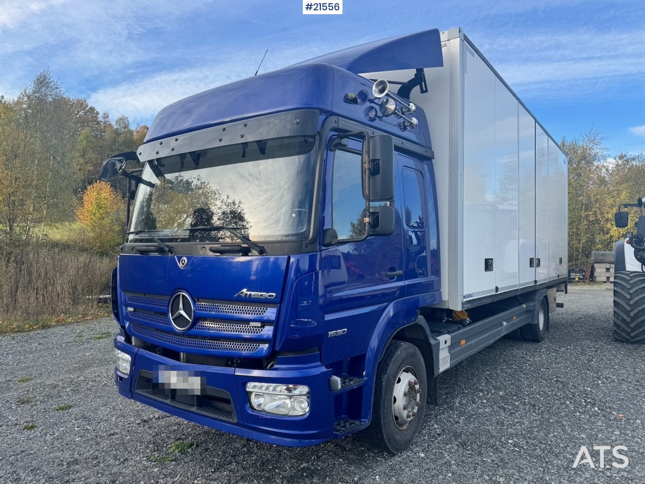 Mercedes Atego 1530 Skapbil m/ Full Sideåpning - Грузовик с закрытым кузовом: фото 1 Mercedes Atego 1530 Skapbil m/ Full Sideåpning - Грузовик с закрытым кузовом: фото 1