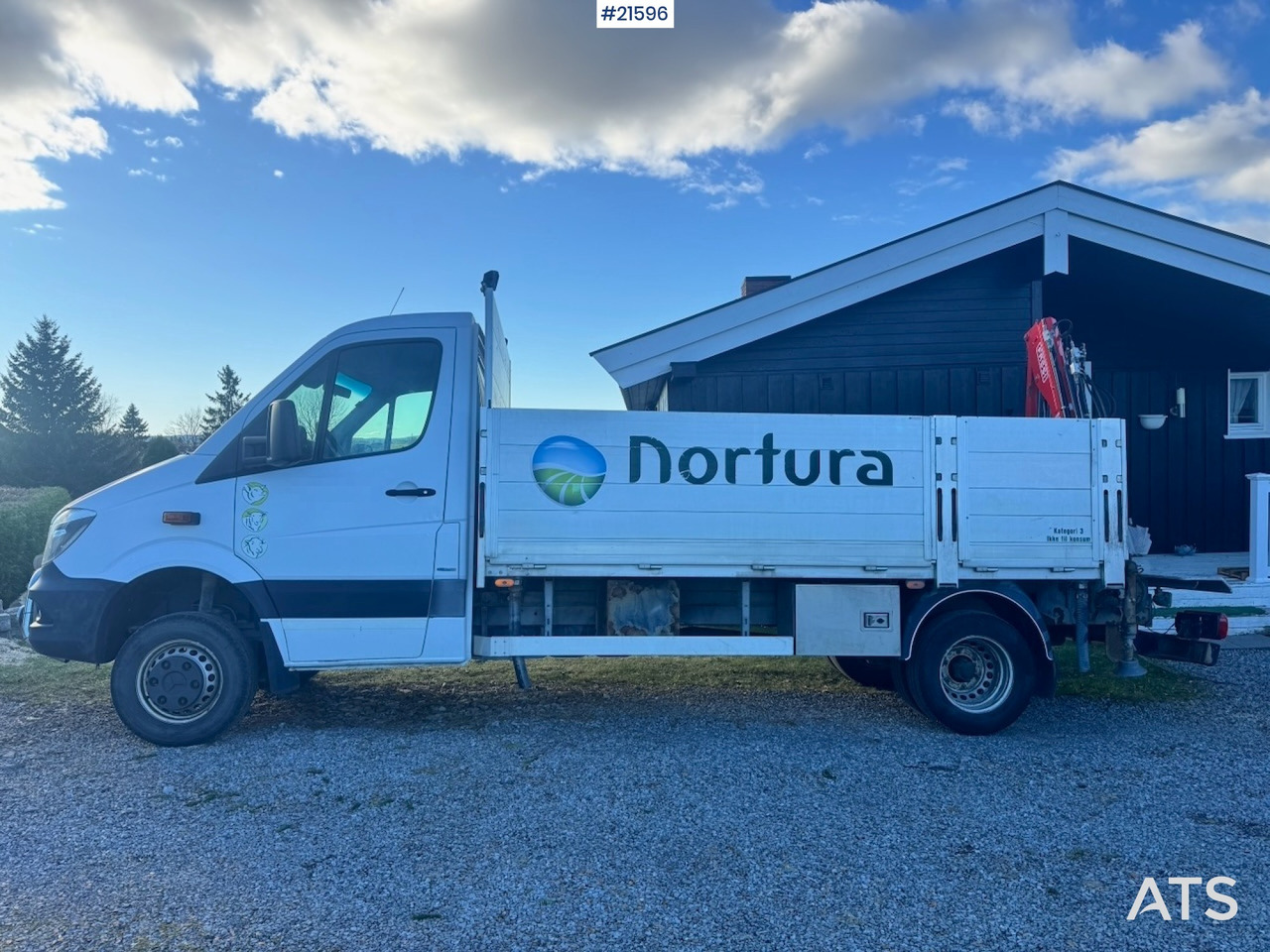 Mercedes-Benz Sprinter 519 4x4 nødslaktbil med vinsj og bakmontert Fassi kran - Цельнометаллический фургон: фото 3 Mercedes-Benz Sprinter 519 4x4 nødslaktbil med vinsj og bakmontert Fassi kran - Цельнометаллический фургон: фото 3