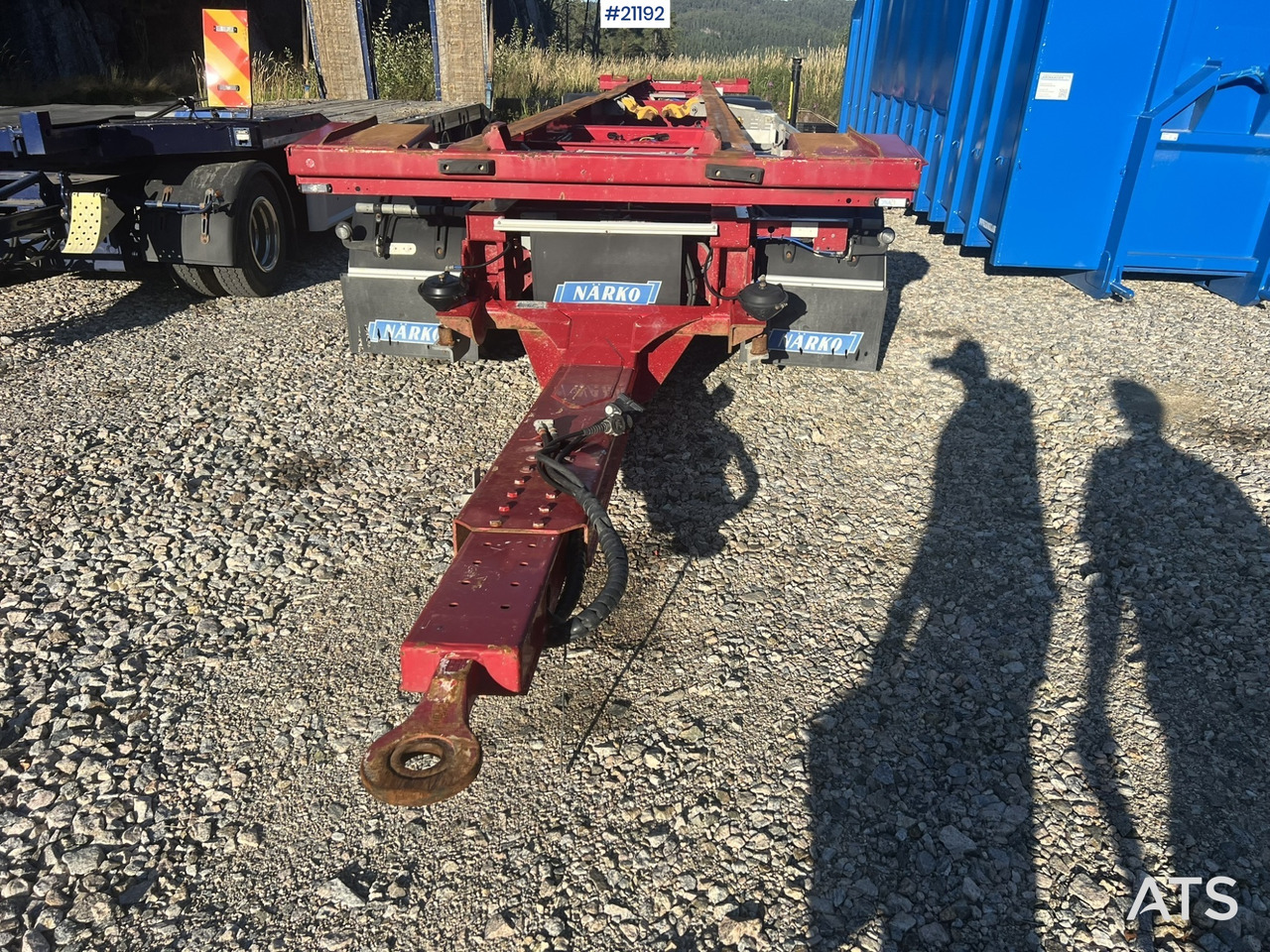 Narko 4 akslet container henger - Прицеп мультилифт/ Бункеровоз: фото 4 Narko 4 akslet container henger - Прицеп мультилифт/ Бункеровоз: фото 4