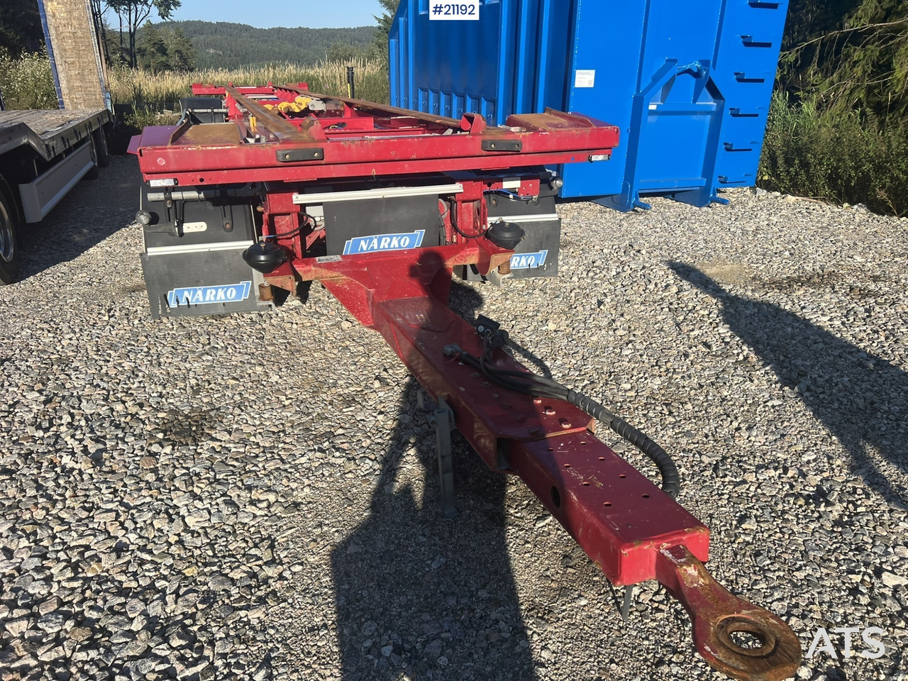 Narko 4 akslet container henger - Прицеп мультилифт/ Бункеровоз: фото 5 Narko 4 akslet container henger - Прицеп мультилифт/ Бункеровоз: фото 5