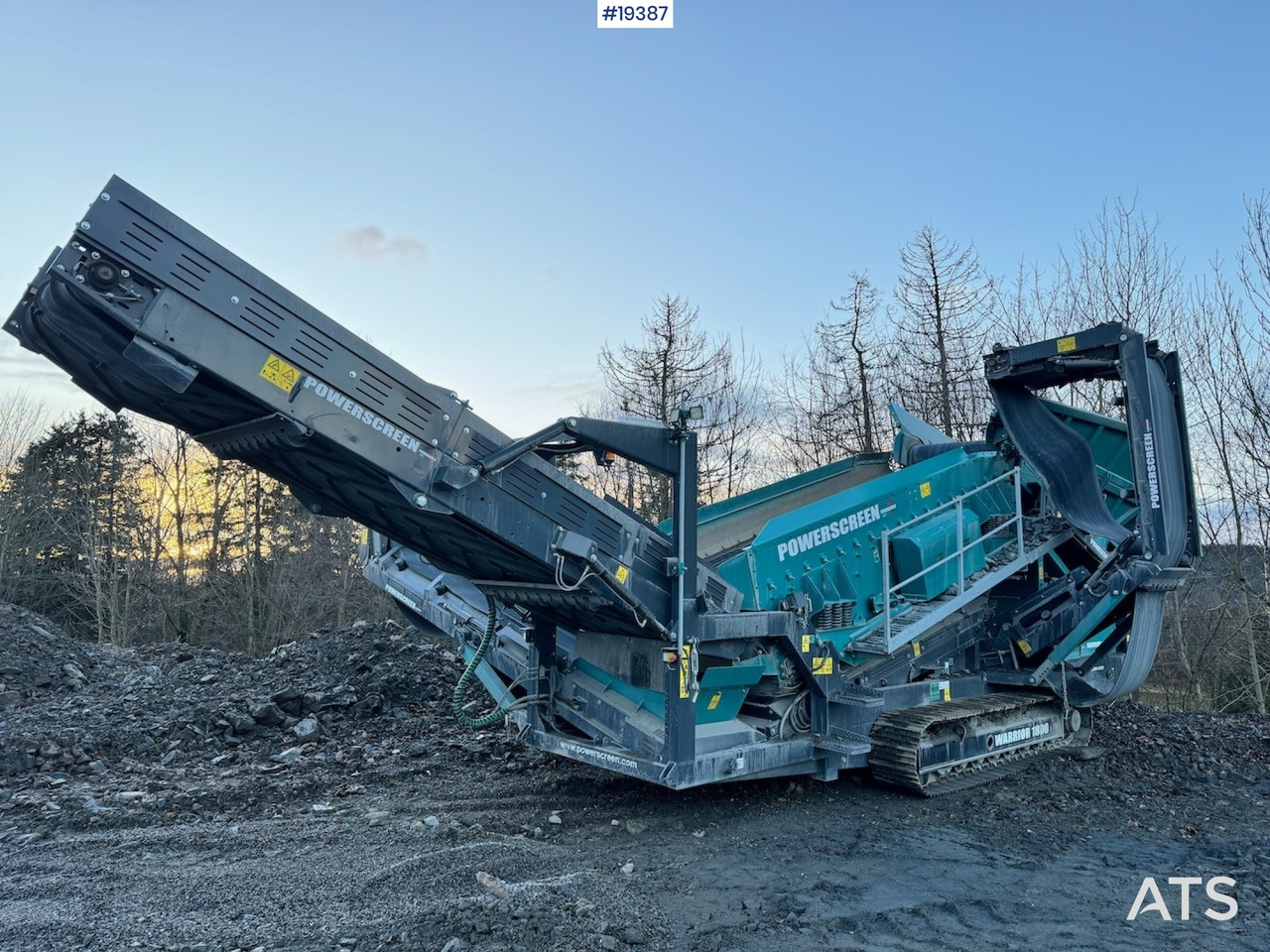 Powerscreen Warrior 1800 - Грохот: фото 3 Powerscreen Warrior 1800 - Грохот: фото 3