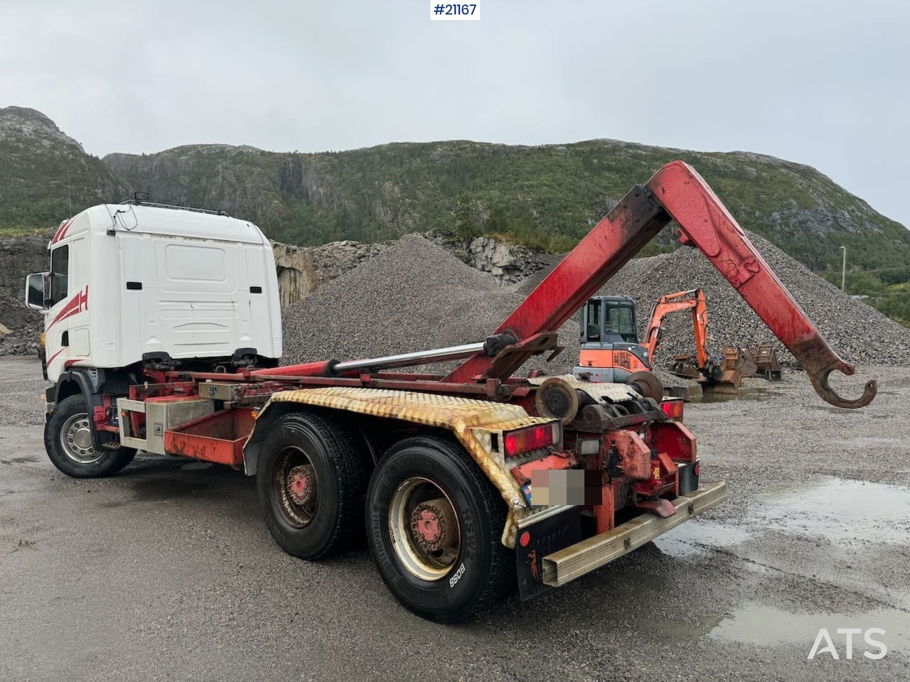 Scania 2003 Scania R164 6x4 Krokbil. Eu-godkjent til 06.2026 - Крюковой мультилифт: фото 4 Scania 2003 Scania R164 6x4 Krokbil. Eu-godkjent til 06.2026 - Крюковой мультилифт: фото 4